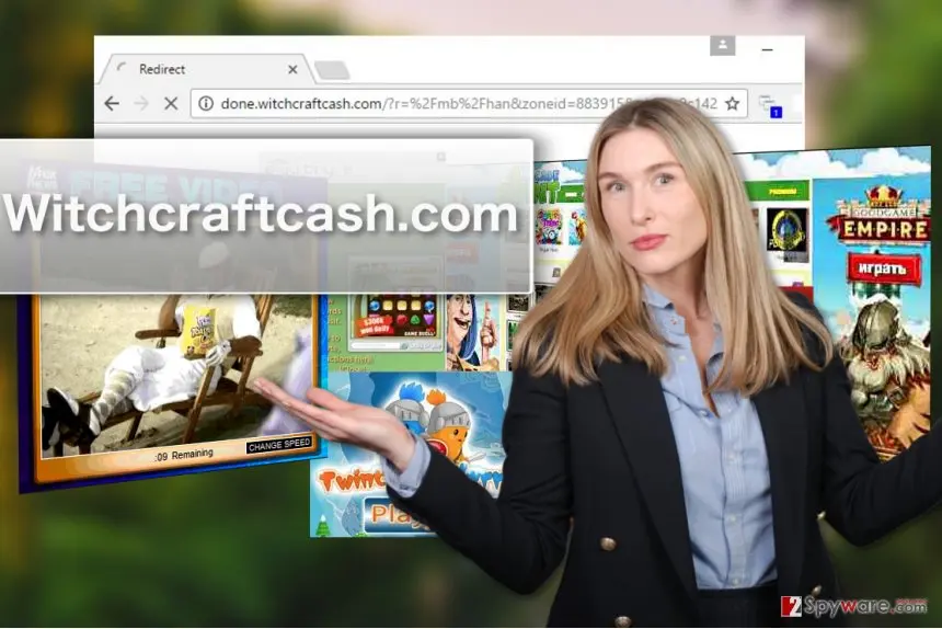 Witchcraftcash.com virus: witchcraftcash com adware virus ads