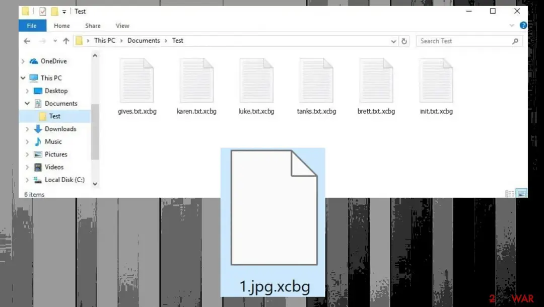 Xcbg file virus: xcbg ransomware