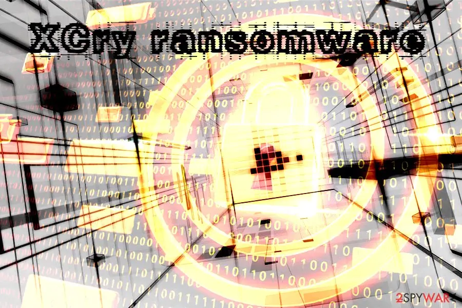 XCry: ransomware virus aes cipher file locker