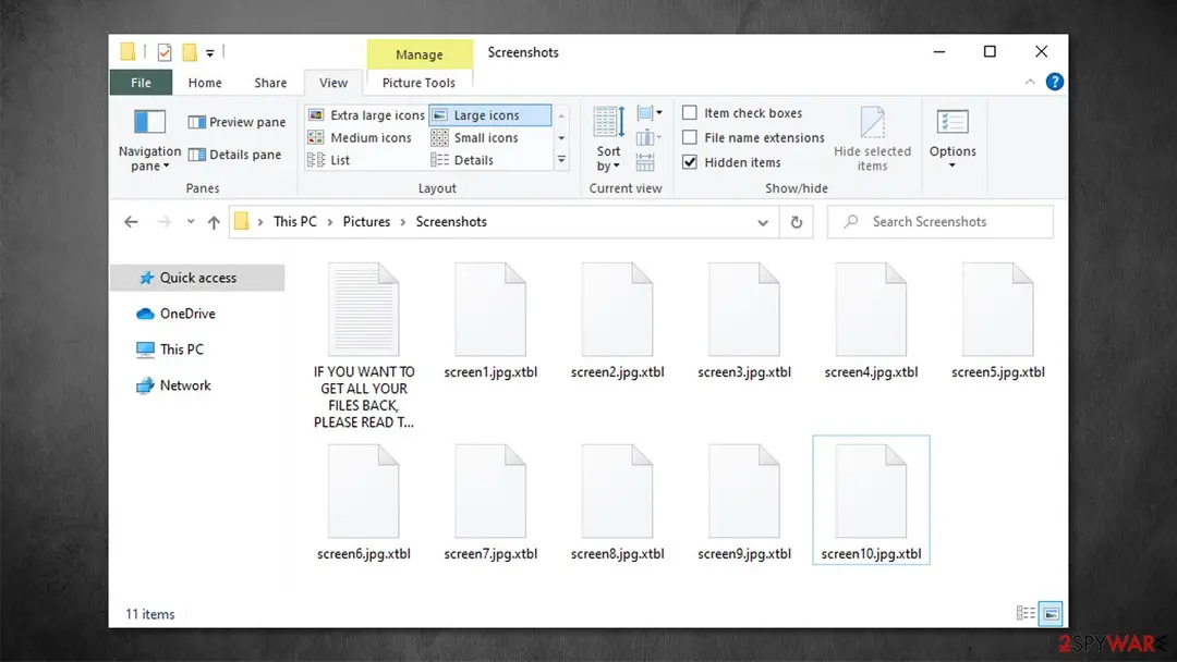 XTBL virus: xtbl ransomware scarab variant