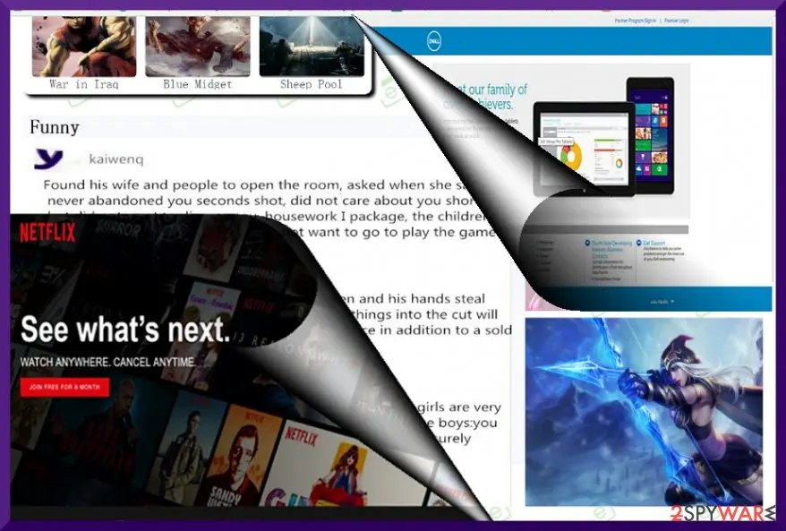 Screenshot of YeaDesktop: screenshot