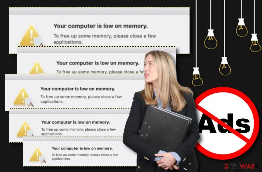 Your computer is low on memory Mac virus: your computer is low on memory virus