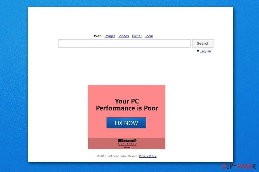 Your PC performance might be poor: embedded