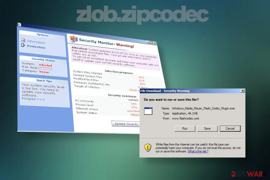 Zlob.zipcodec: zlob zipcodec malware
