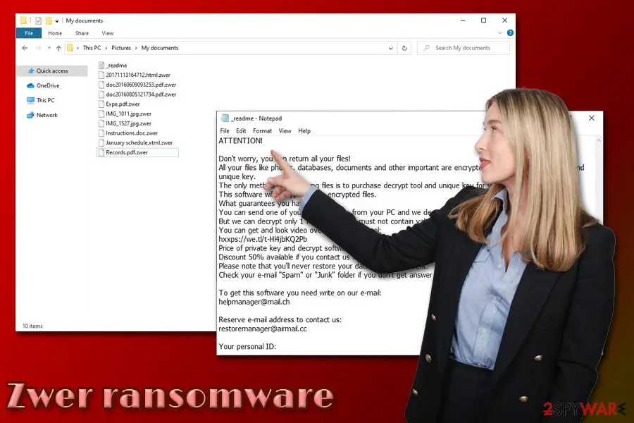 Zwer ransomware: data locking malware