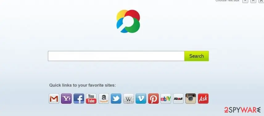 Screenshot of Zwinky Toolbar: screenshot