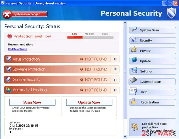 Personal Security: 1 26