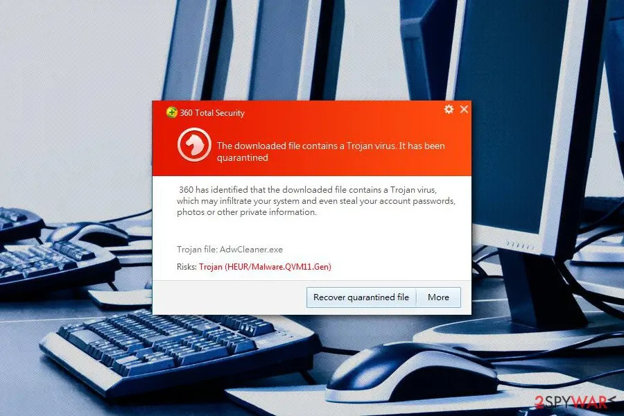 360 Total Security virus: 360 total security alert