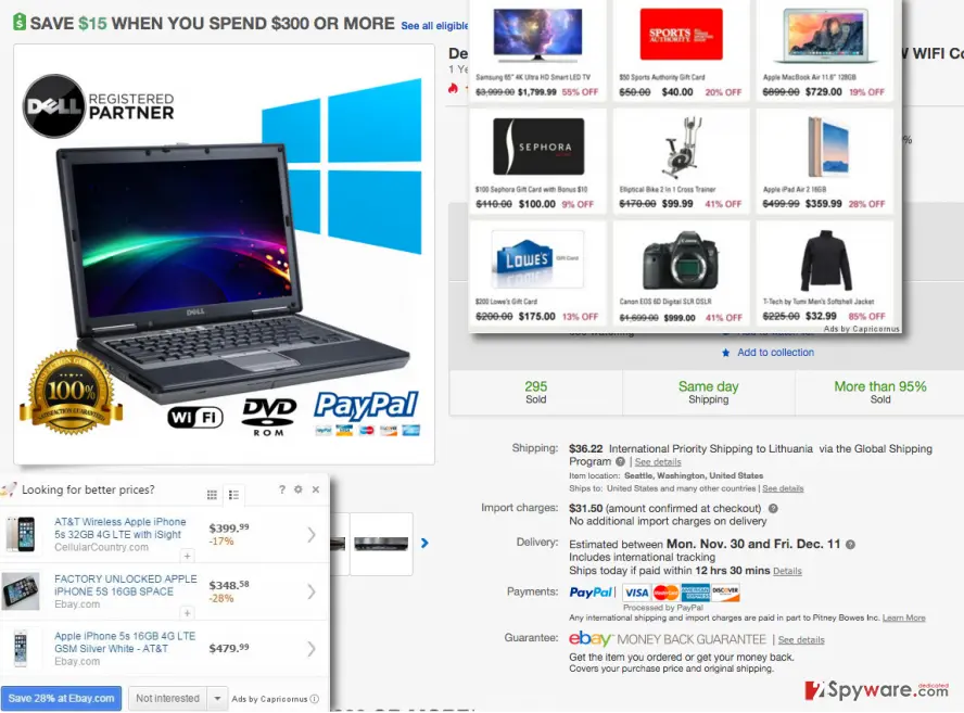 Capricornus ads: ads by capricornus on ebay shopping website