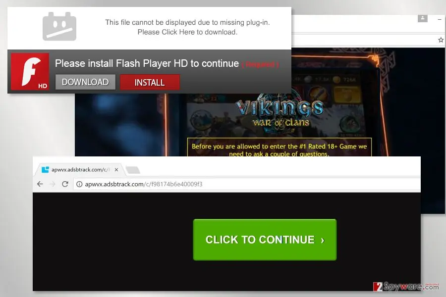Adsbtrack.com virus: adsbtrack com