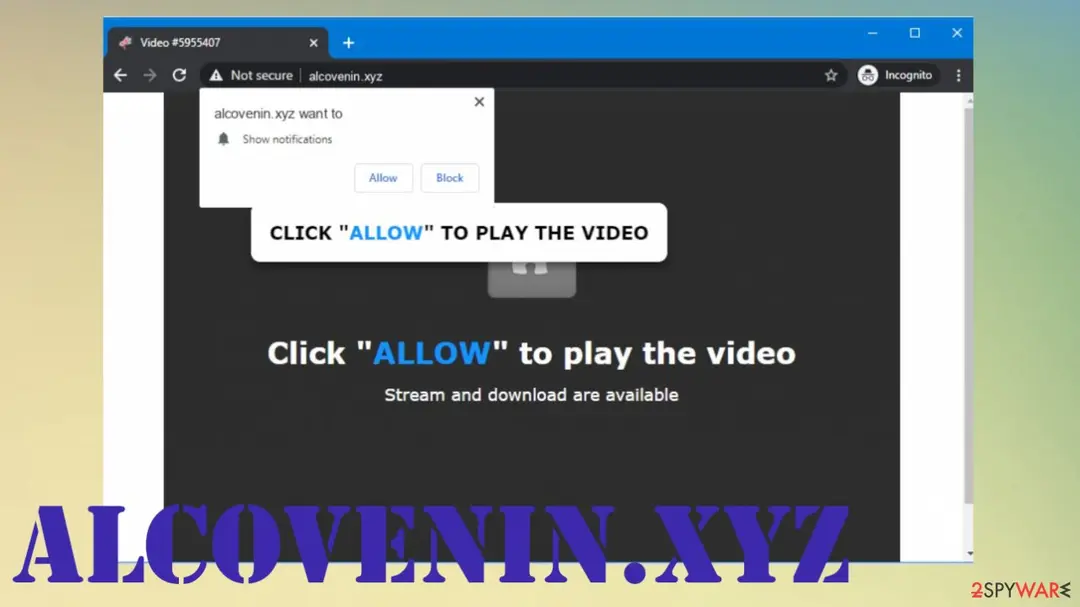 Alcovenin.xyz: alcovenin xyz adware