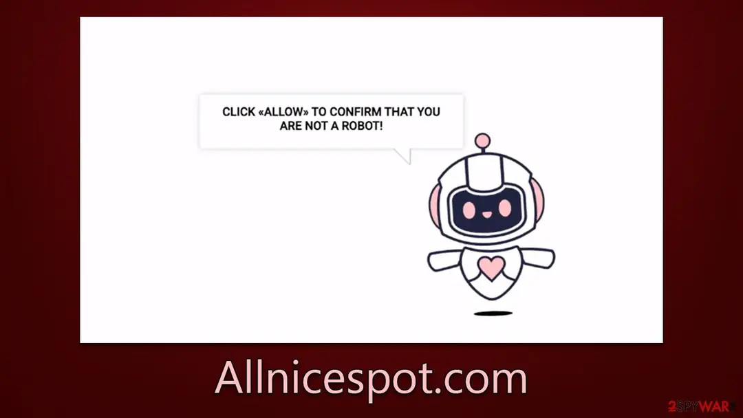 Allnicespot.com: allnicespot com push notification virus