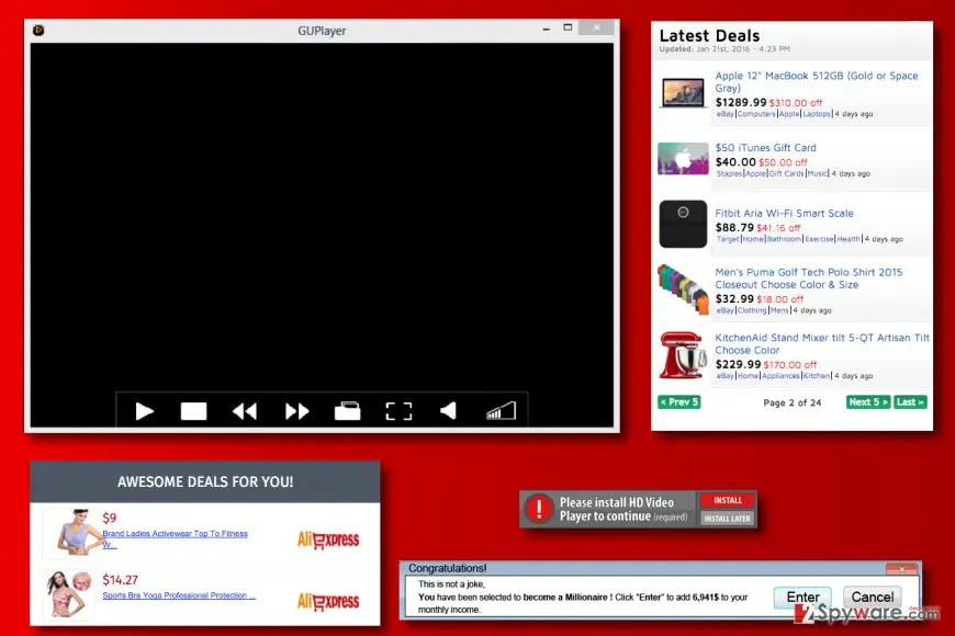 GUPlayer: annoying ads by