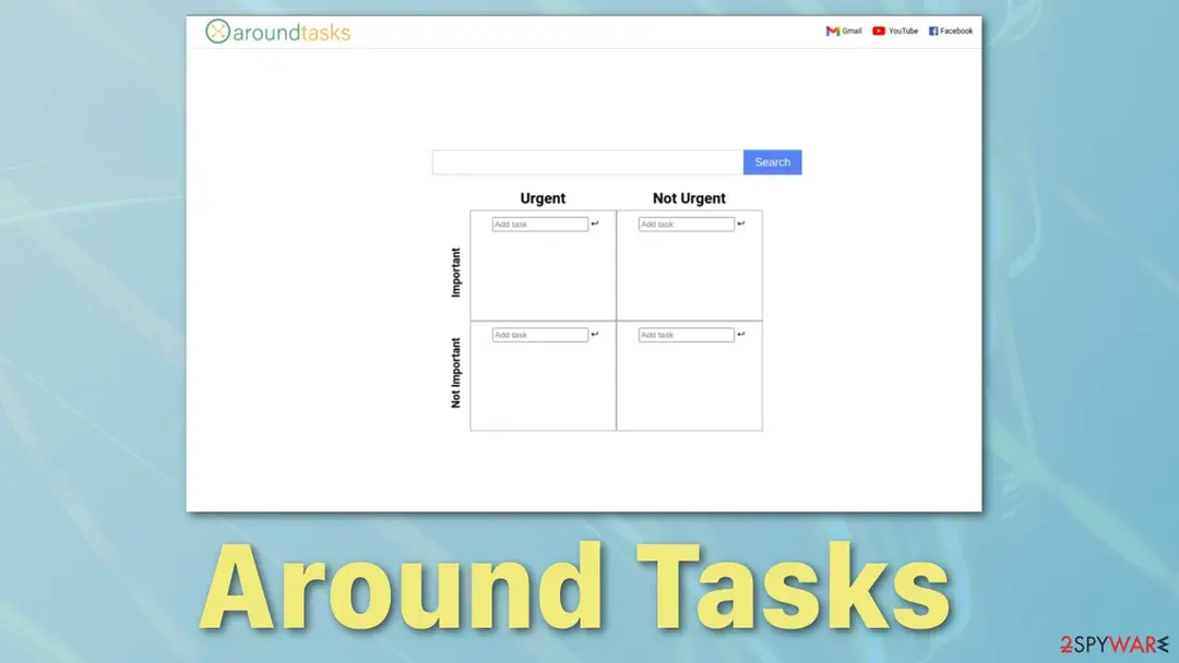 Screenshot of Around Tasks: screenshot