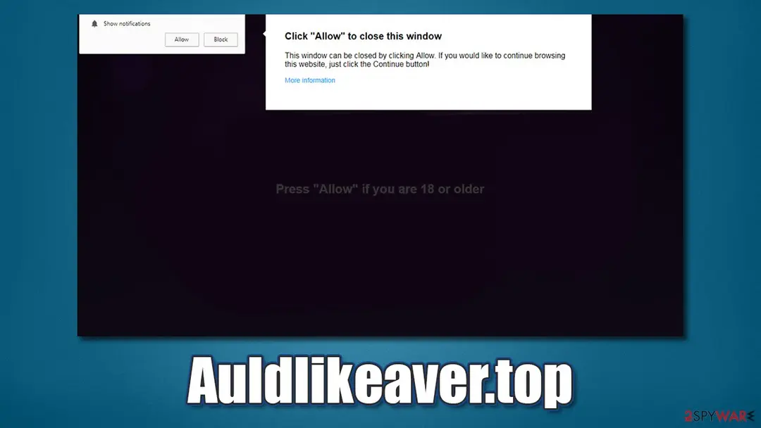 Auldlikeaver.top: auldlikeaver top push notification virus