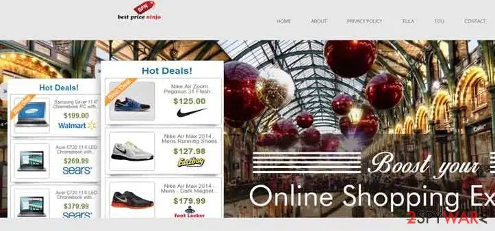 Best Price Ninja adware: best price ninja