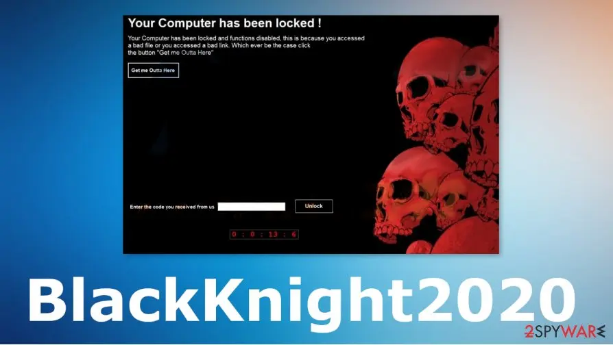 BlackKnight2020 ransomware: blackknight2020 cryptovirus