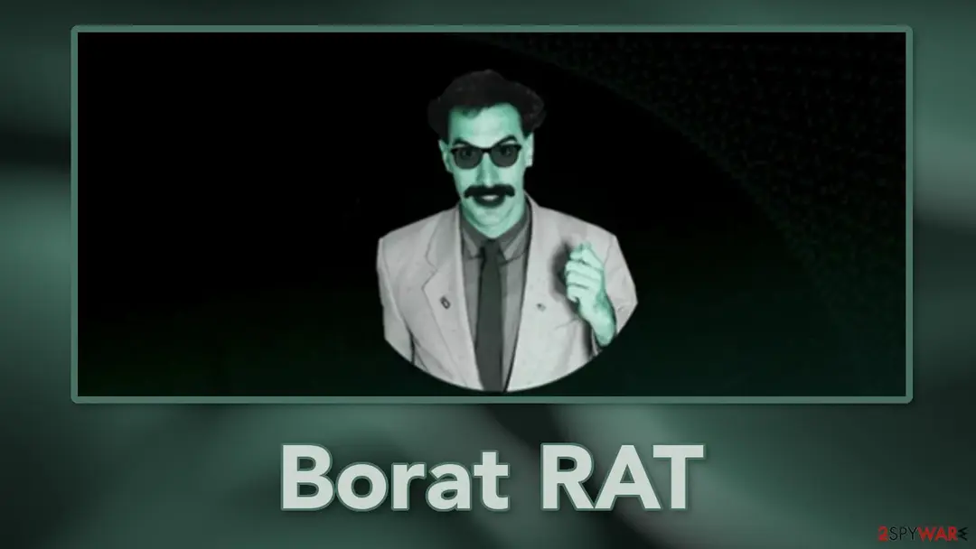 Screenshot of Borat RAT: screenshot
