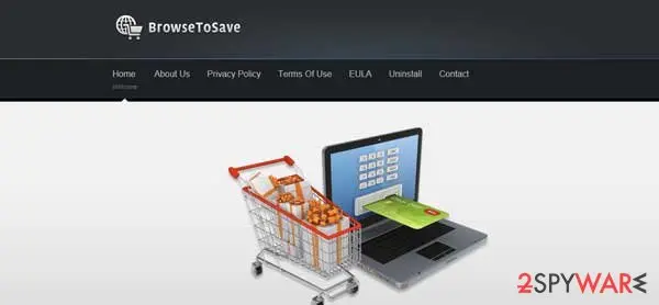 Screenshot of Browse2Save: browsetosave