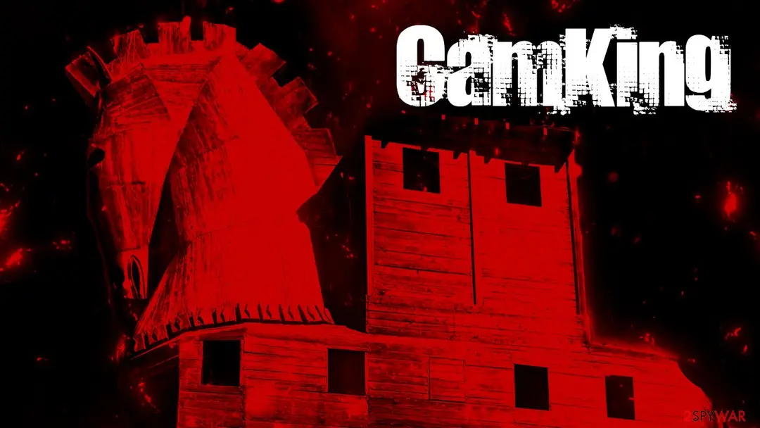 Screenshot of CamKing: trojan malware