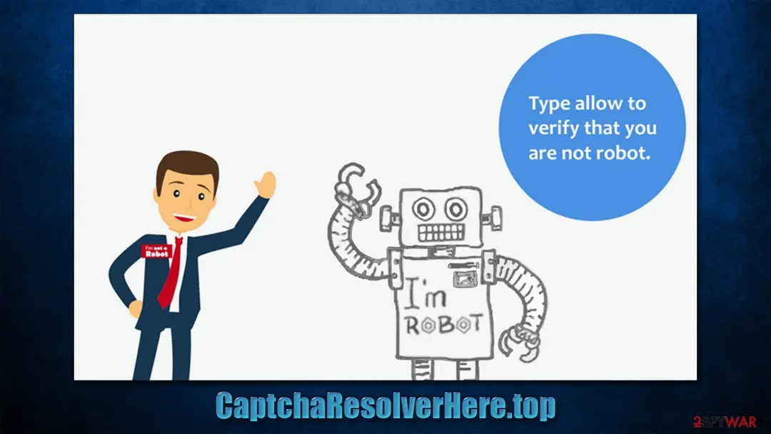 CaptchaResolverHere.top: captcharesolverhere top push notification virus