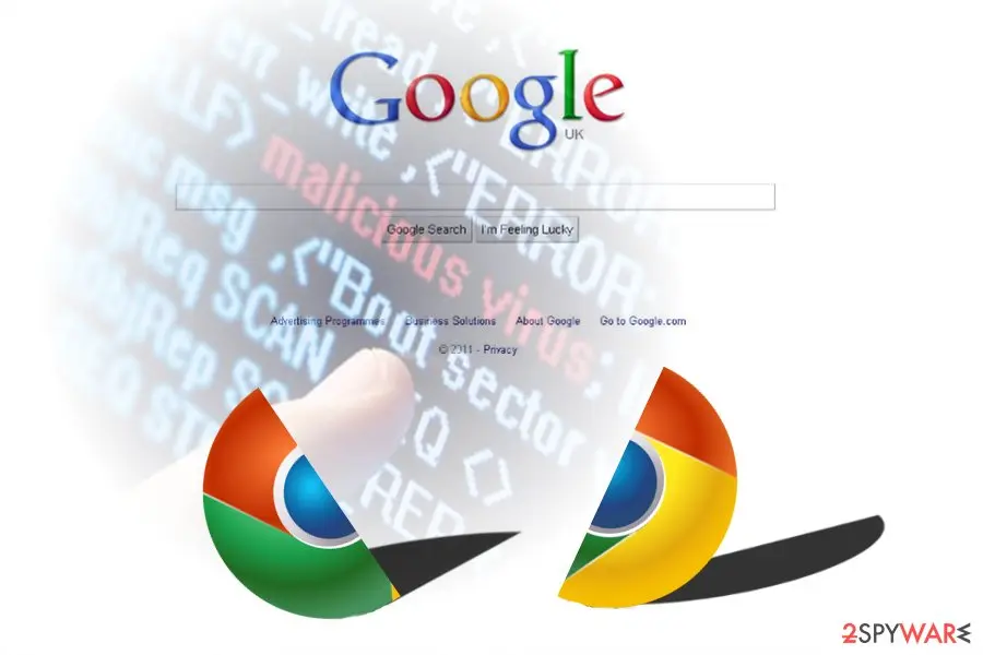 Chrome virus: chrome redirect