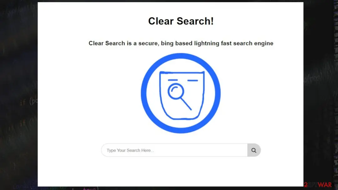 Clear Search browser hijacker: clear search hijacker