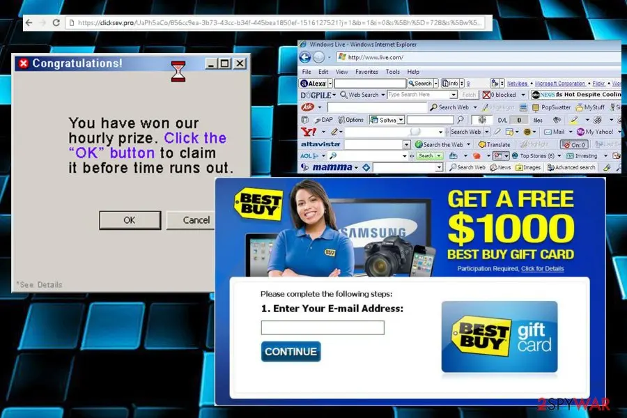 Clicksev.pro: clicksev pro adware