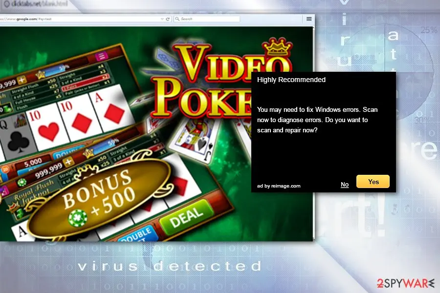 Screenshot of Clicktabs.net: clicktabs3