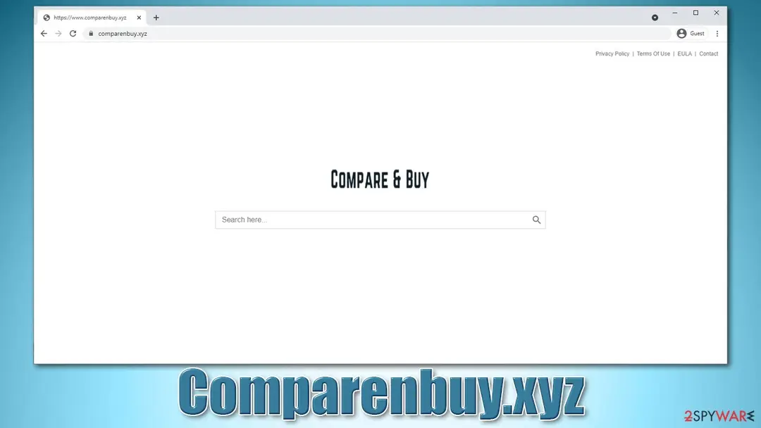 Comparenbuy.xyz: comparenbuy xyz browser hijacker