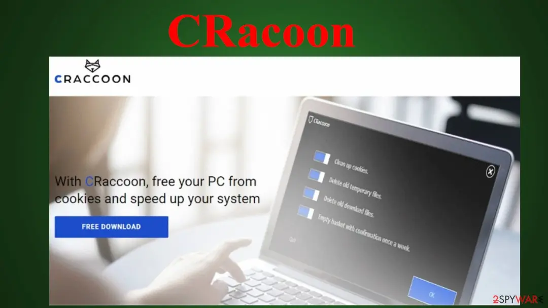 Screenshot of CRaccoon: virus
