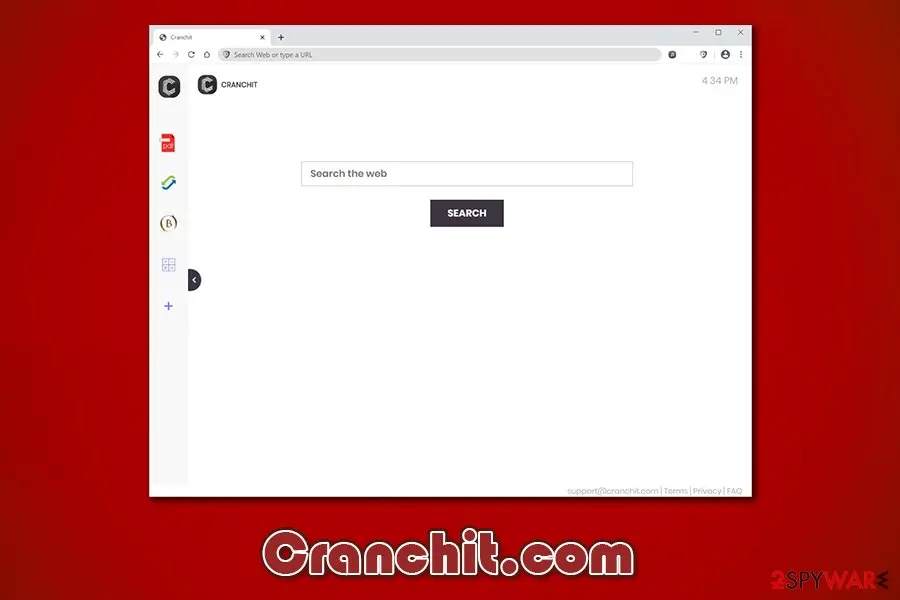 Cranchit.com: cranchit com browser hijacker pup