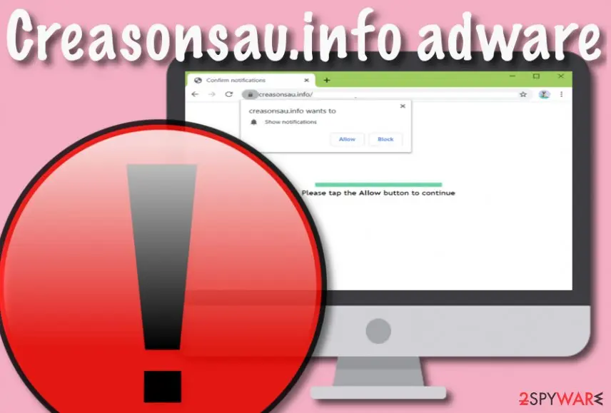 Creasonsau.info: creasonsau info adware