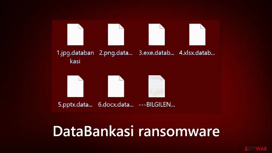 Screenshot of DataBankasi: ransomware