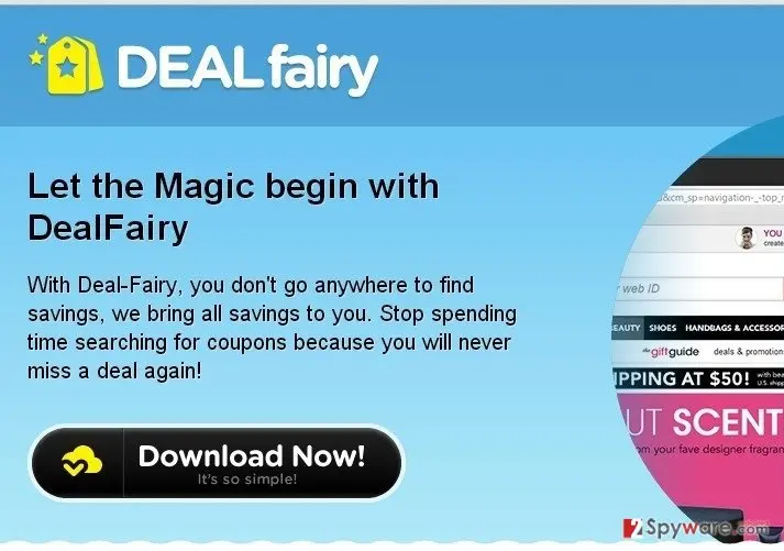 Deal Fairy: dealfairy page
