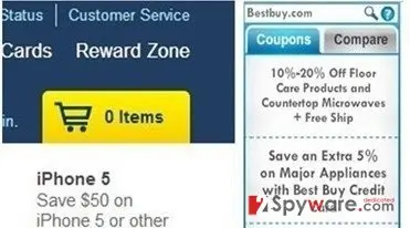 Screenshot of Dingo Deals: ads