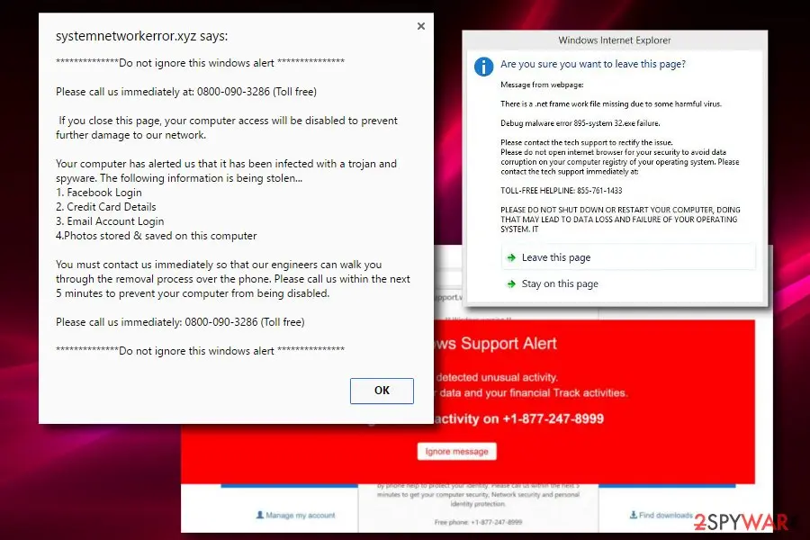 Do Not Ignore This Windows Alert: scam