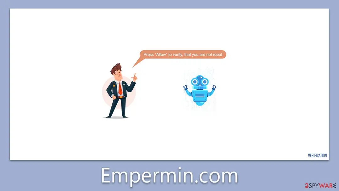 Empermin.com: empermin com push notification scam
