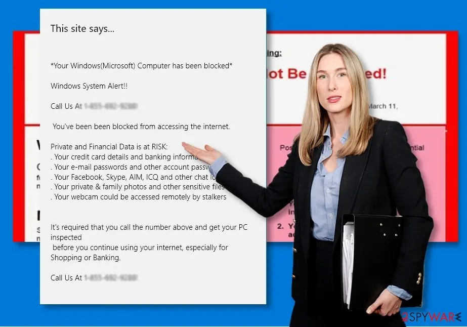 Error # 3658ad79cc3021a" virus: error scam