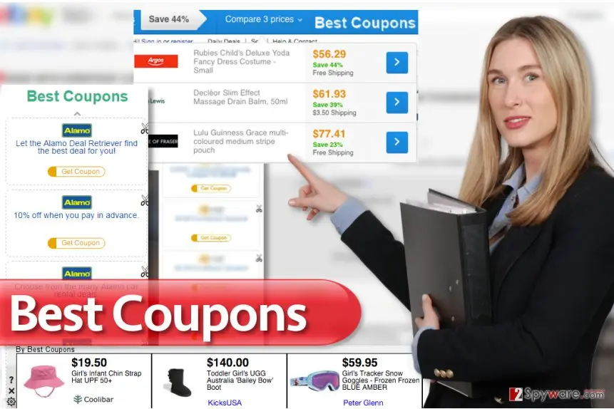 Best Coupons ads: examples of