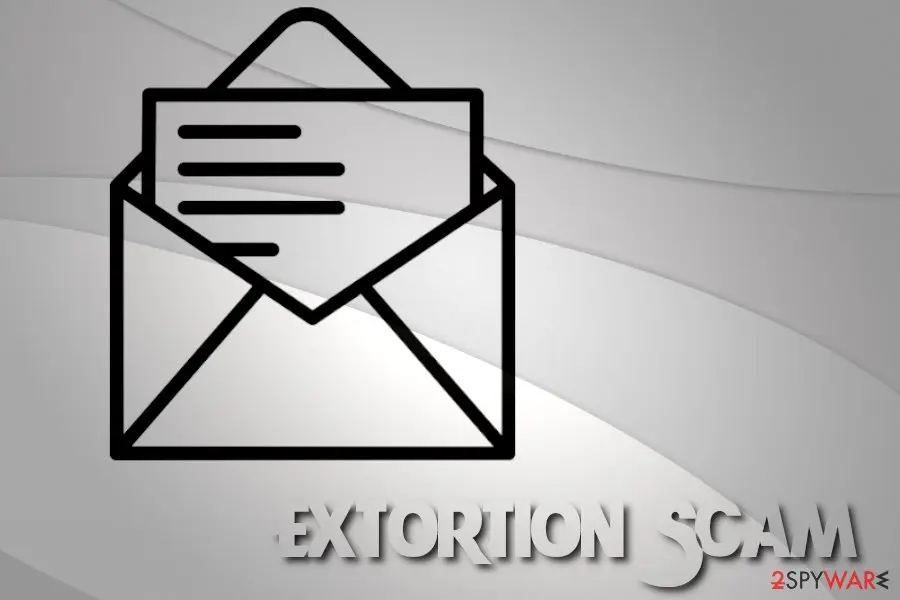 Extortion Scam: email messages