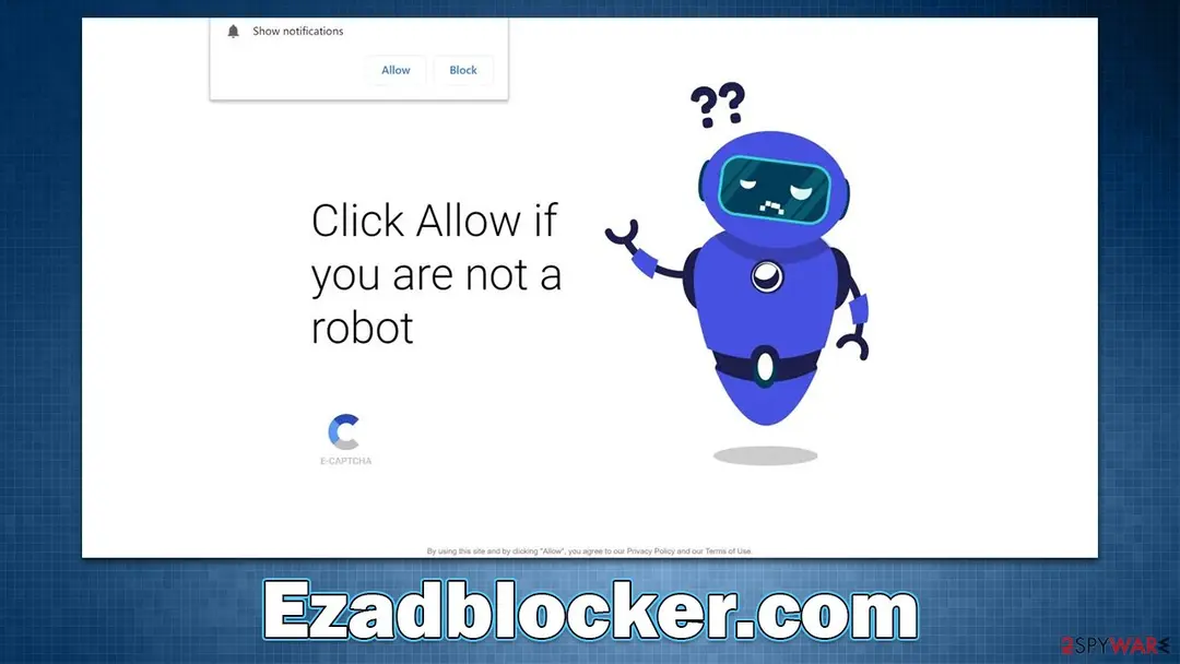Ezadblocker.com: ezadblocker com push notification virus