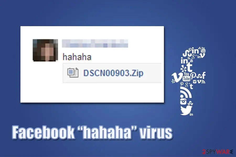 Facebook "hahaha" virus: facebook hahaha virus malware
