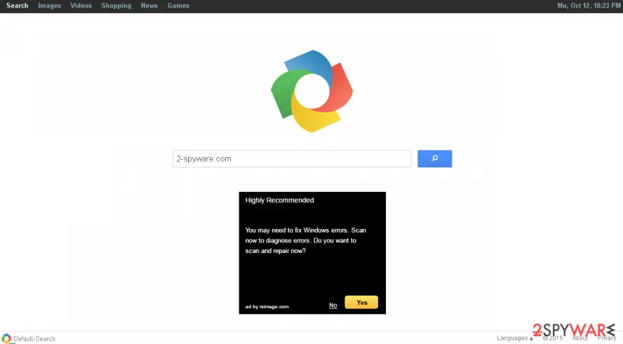 Screenshot of Fantastigames Toolbar: screenshot