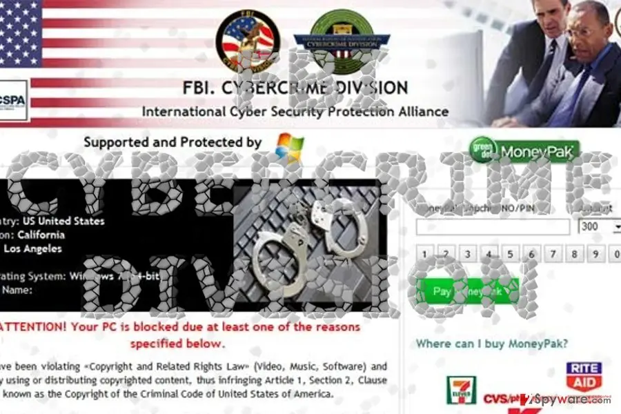 FBI Cybercrime Division virus: fbi cyber crime division1