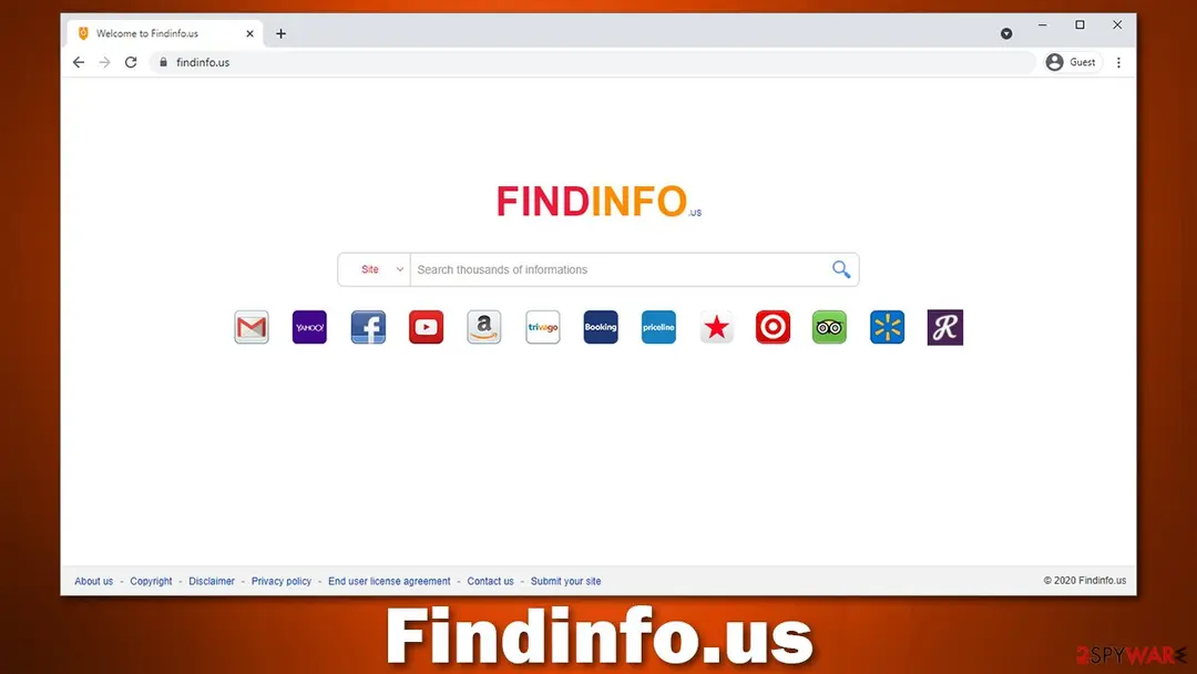 Findinfo.us: findinfo us browser hijacker