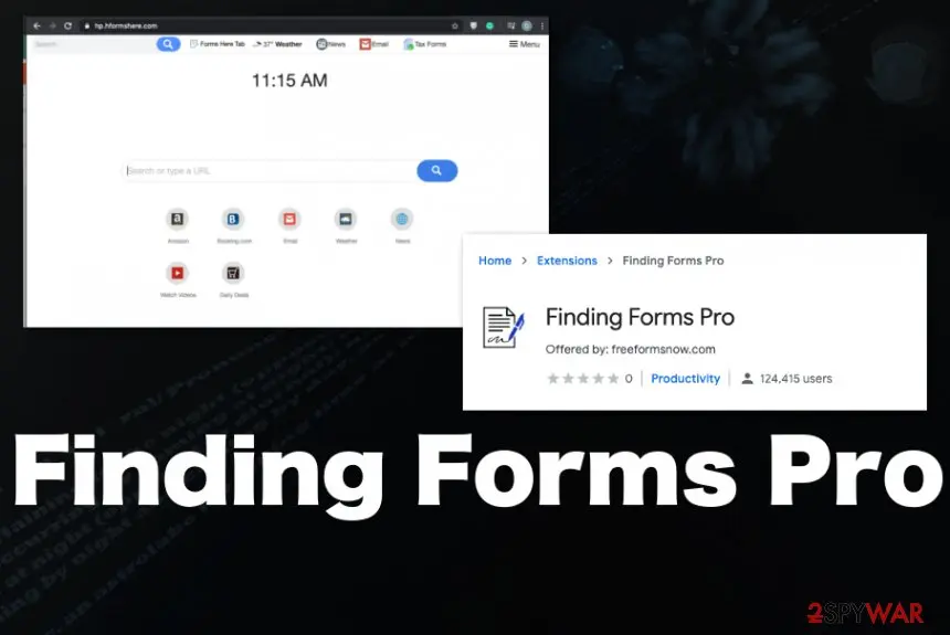 Finding Forms Pro: virus