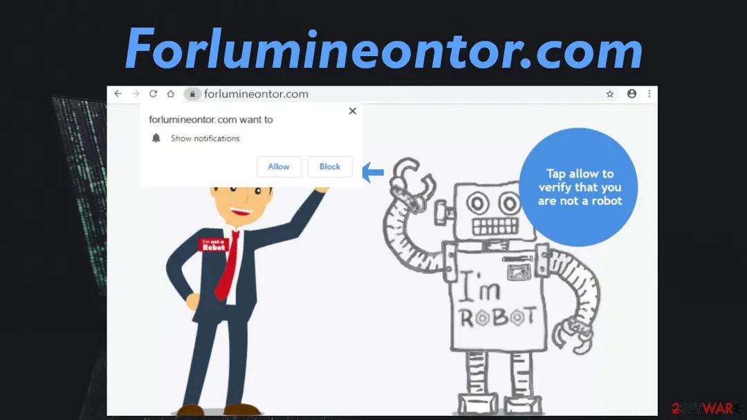 Forlumineontor.com: forlumineontor com pop up