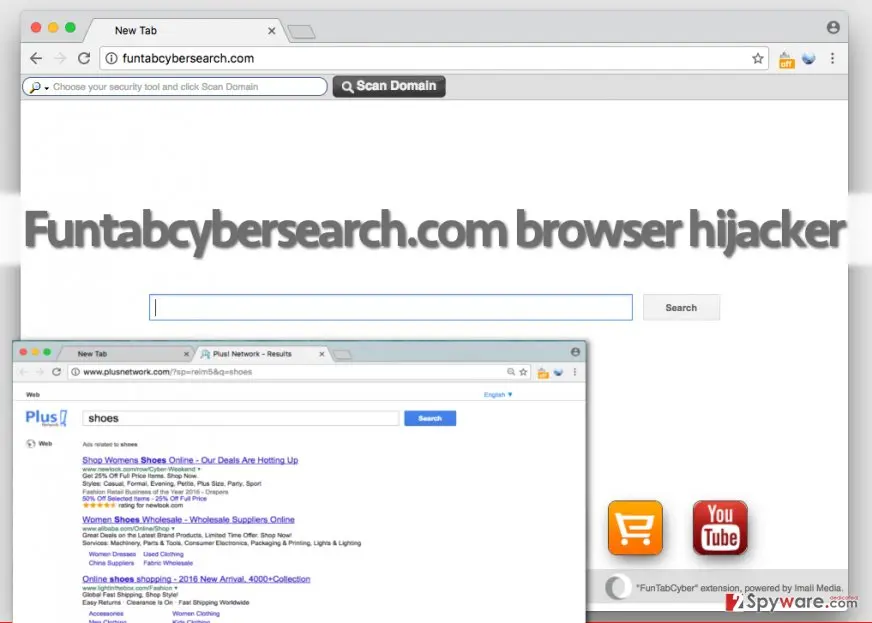 Funtabcybersearch.com virus: funtabcybersearch com redirect virus