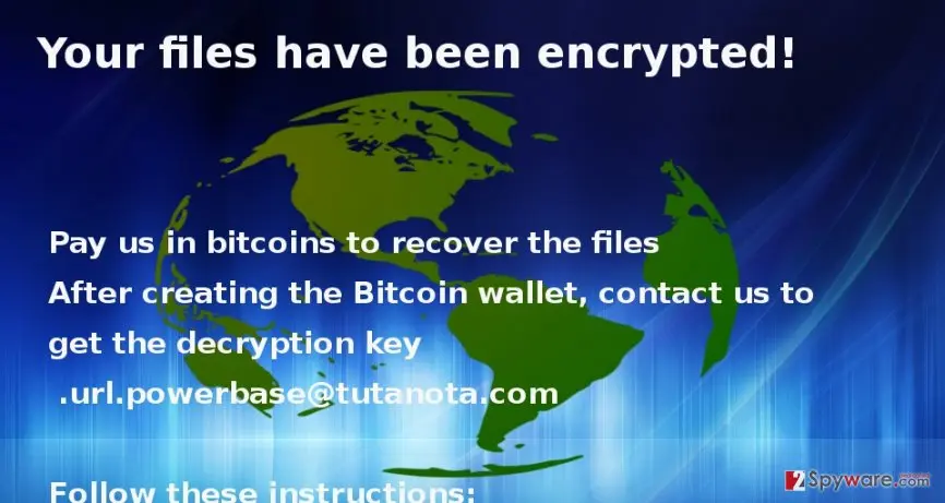 Globe ransomware virus: globe ransomware
